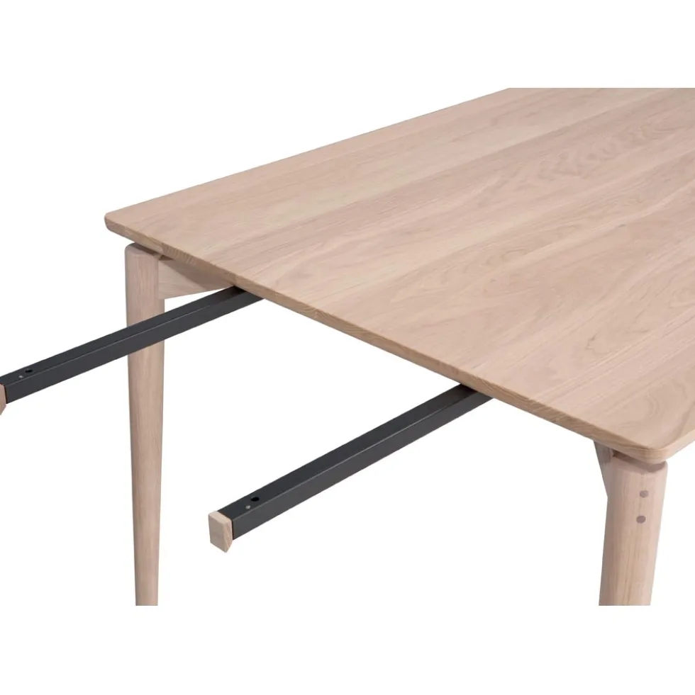 Aeris matbord 220 vitpigmenterad ek