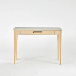 Ala skrivbord litet björk/ kalksten