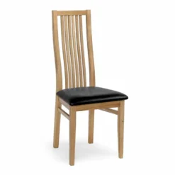 Allegro stol ek skinnsits