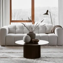 Alps 3-sits soffa – tyg beryl rainy day