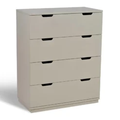 Aoko byrå 4 lådor beige