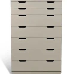 Aoko byrå 7 lådor beige