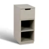 Aoko sängbord beige
