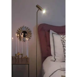 Artic golvlampa mässing