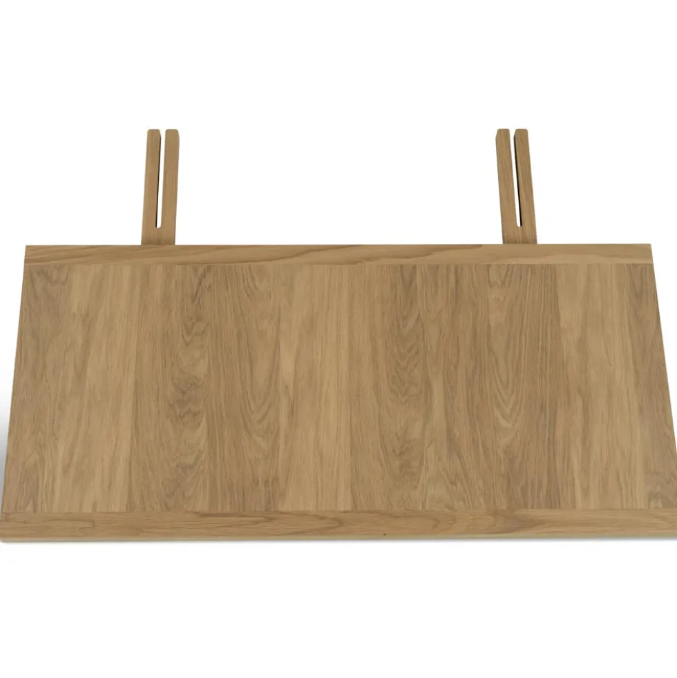 Arv matbord – vitpigmenterad mattlackad ek