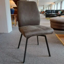 Bremen snurrstol grönt tyg