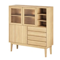Broholm highboard oljad ek slät