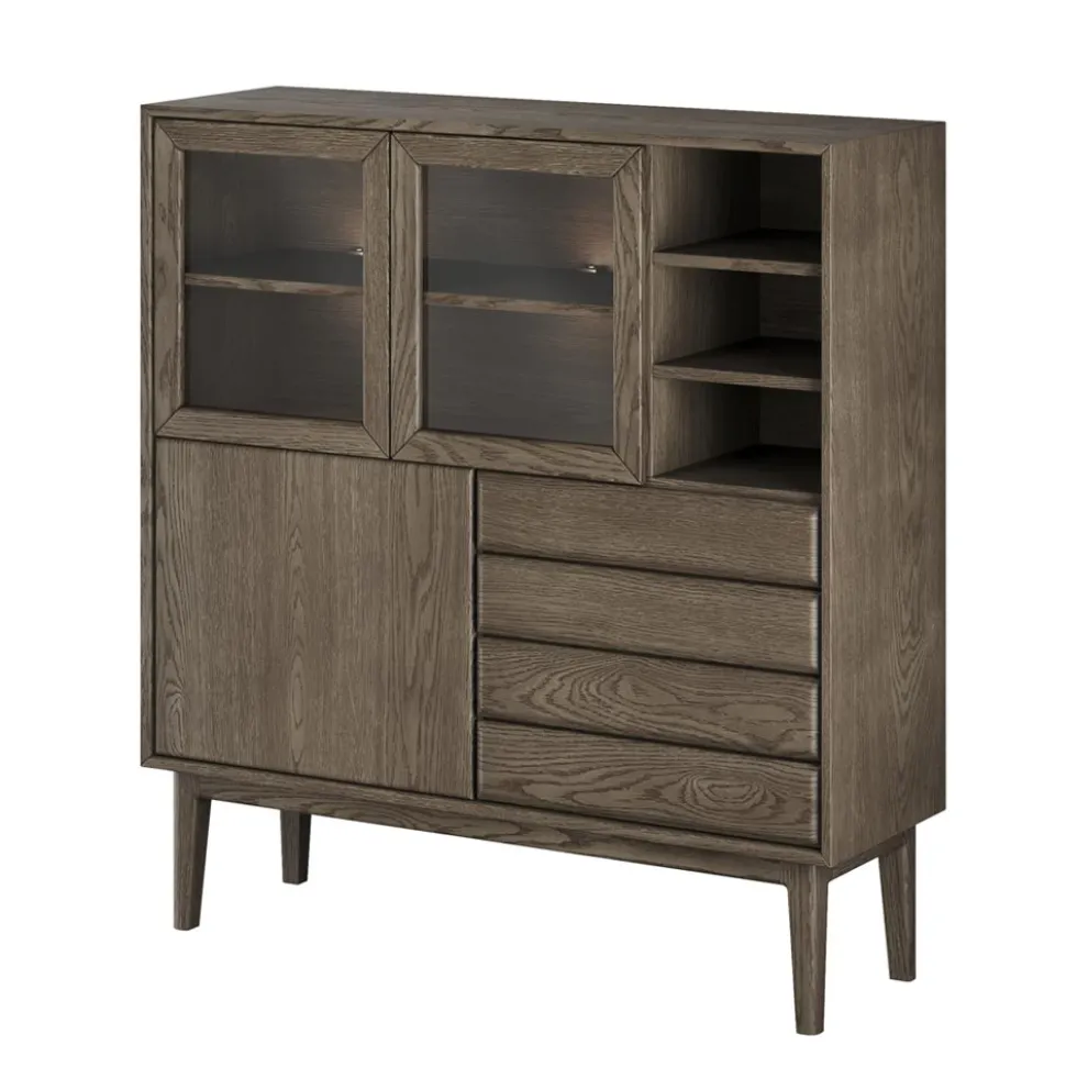 Broholm highboard smoked slät