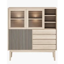 Broholm highboard vitoljad ek