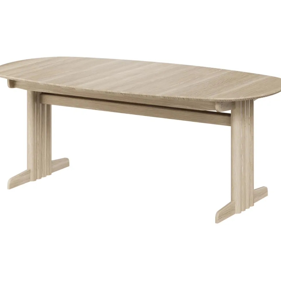 Broholm matbord vitoljad ek