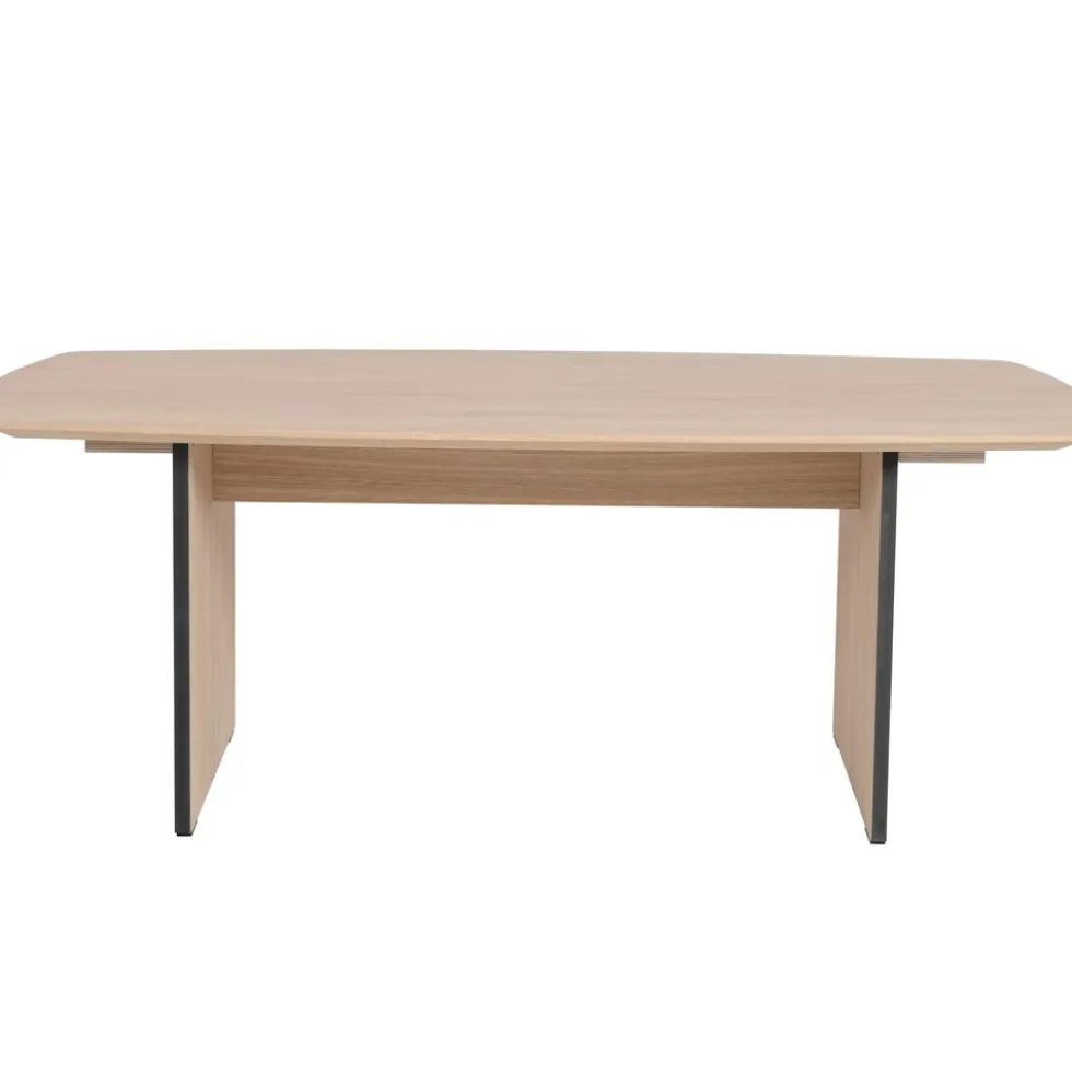 Broholm soffbord vitoljad ek