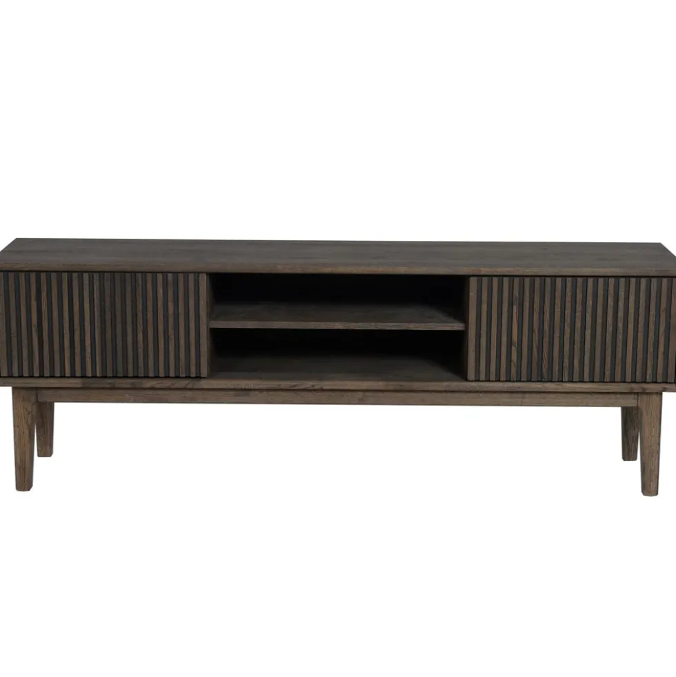 Broholm TV-bänk 160cm smoked