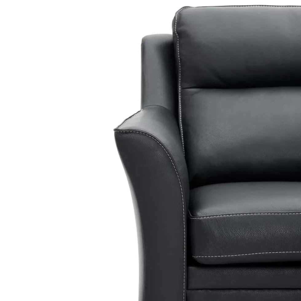 Casino soffa duo xl – läder major svart