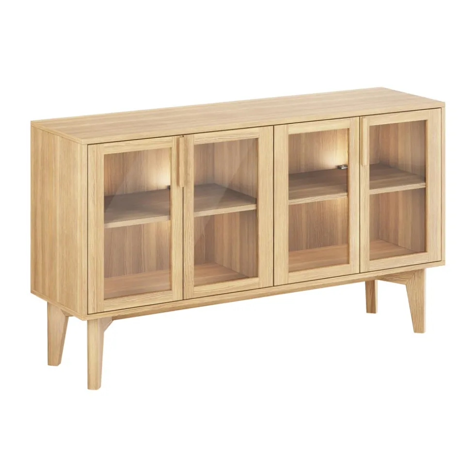 Casö 550 sideboard 2 dörrar oljad ek