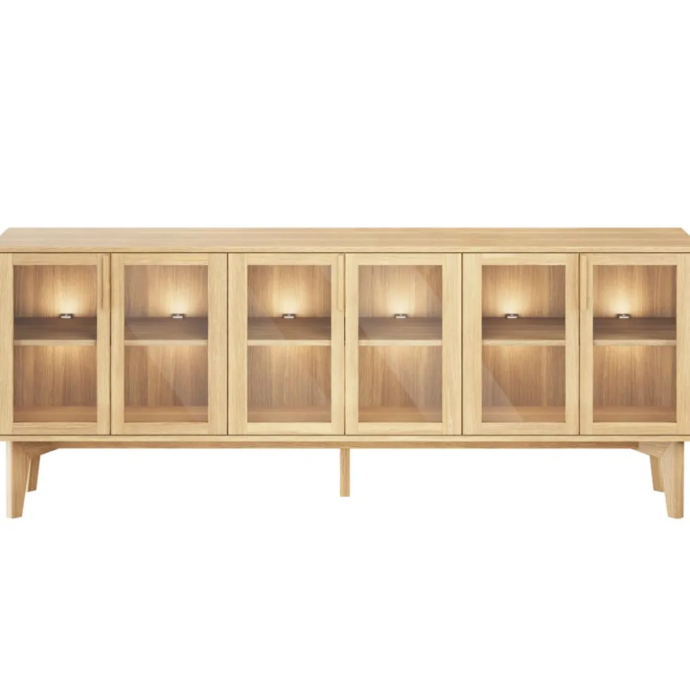 Casö 551 sideboard 3 dörrar oljad ek