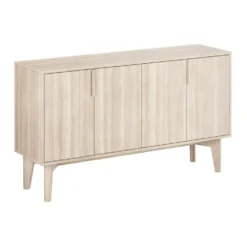 Casö 550 sideboard 2 dörrar vitoljad ek trä
