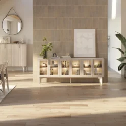 Casö 551 sideboard 3 dörrar vitoljad ek