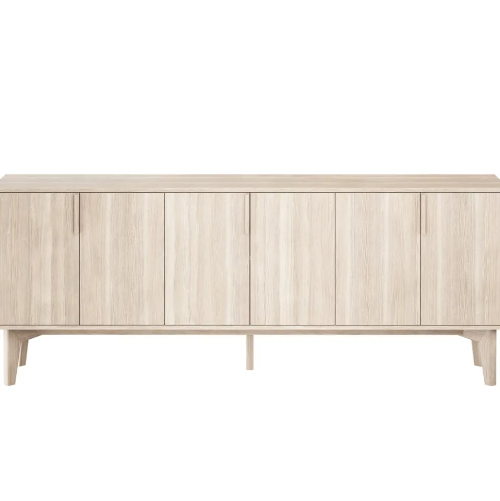 Casö 551 sideboard vitoljad ek trädörrar