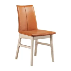 Casö Sweet Seat stol – läder cognac /ek