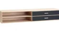 Casö 700 TV-bänk ek/svart