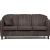Club 95 3-sits soffa – läder legend 13 kaffe