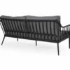 Coleville 3-sits soffa svart