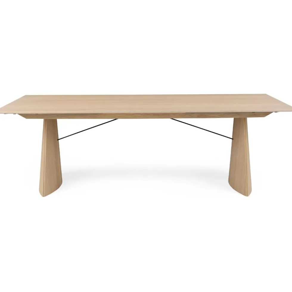 Collum matbord vitpigmenterad ek