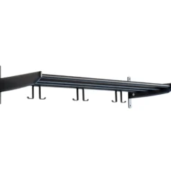 Cora hatthylla svartbetsad ek 90cm