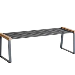 Cora skohylla oljad ek 90cm