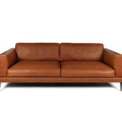 Dakota soffa – läder sauvage 665 brun