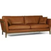 Dexter soffa – läder sauvage 665 brun