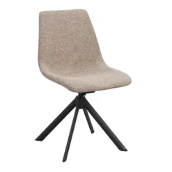 Dunmore stol mörkbeige