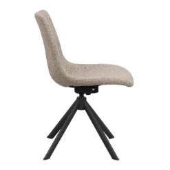 Dunmore stol mörkbeige