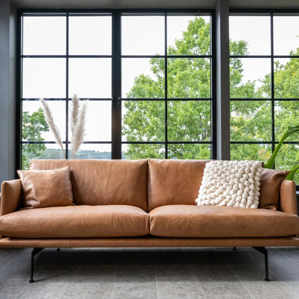Electra soffa – läder Vintage