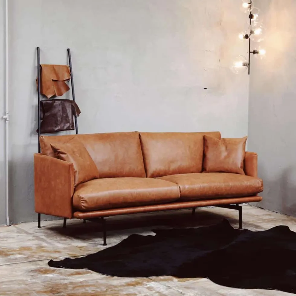 Electra soffa – läder Vintage