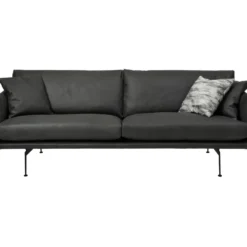 Electra soffa – läder Vintage grey