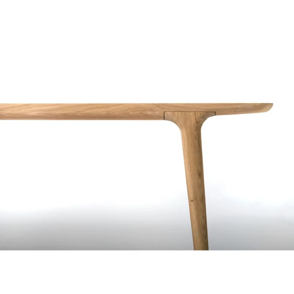 Fawn matbord – vitoljad ek