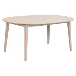 Filippa runt matbord vitpigmenterad