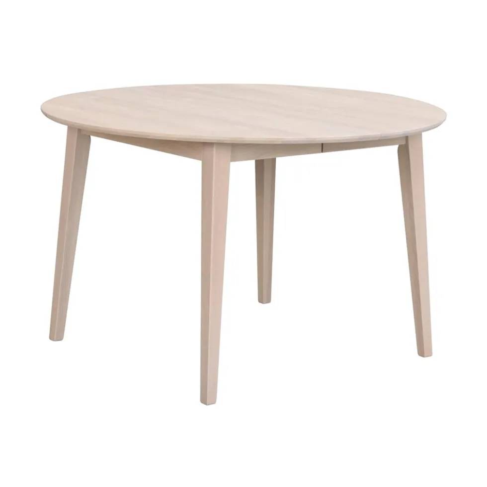 Filippa runt matbord vitpigmenterad