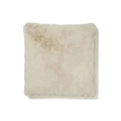 Fluffy kudde beige