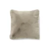Fluffy kudde taupe