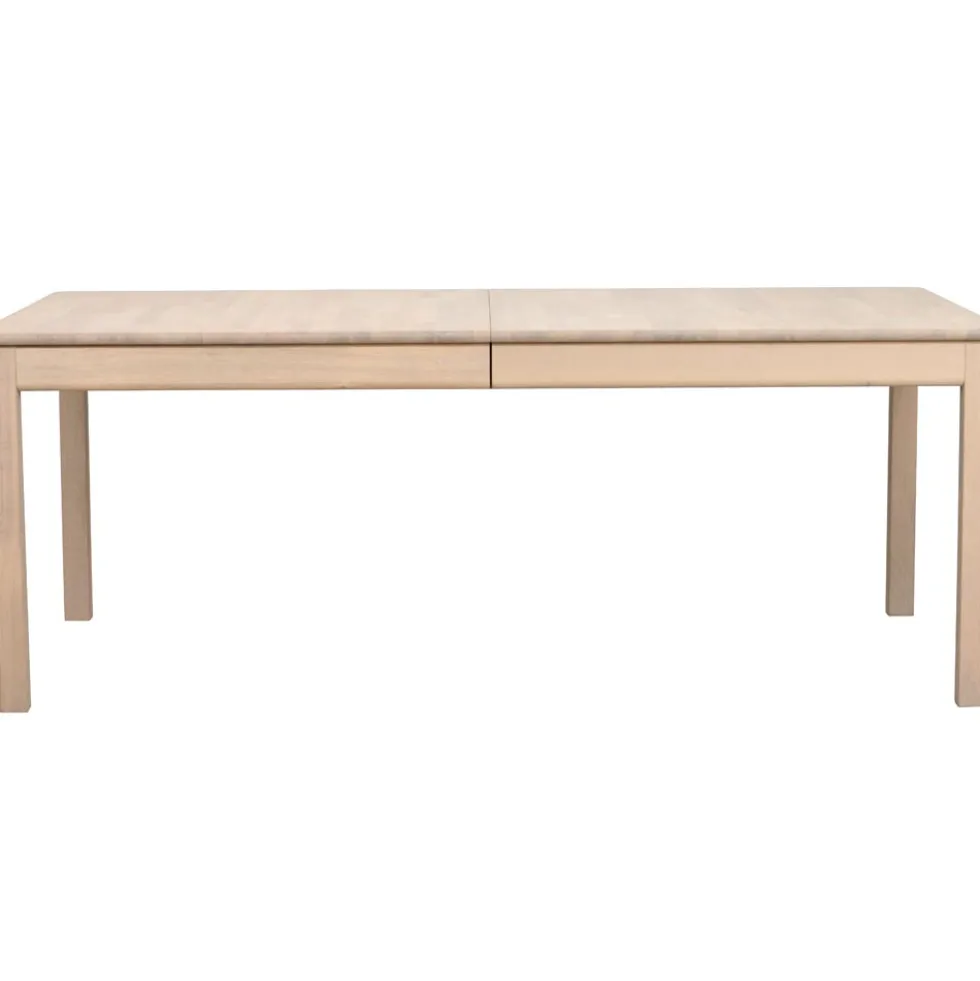 Gardner matbord vitpigmenterad ek