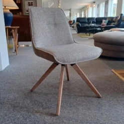 Hannover snurrstol clay /beige tyg