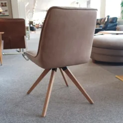 Hannover snurrstol clay /beige tyg