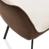Hannover snurrstol light grey /taupe tyg
