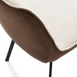 Hannover snurrstol light grey /taupe tyg