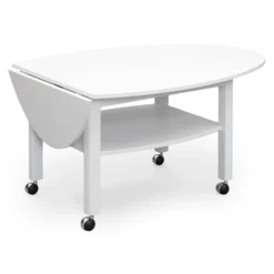 Havanna klaffbord vitlack