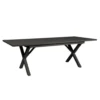 Hillmond matbord 160-220cm svart
