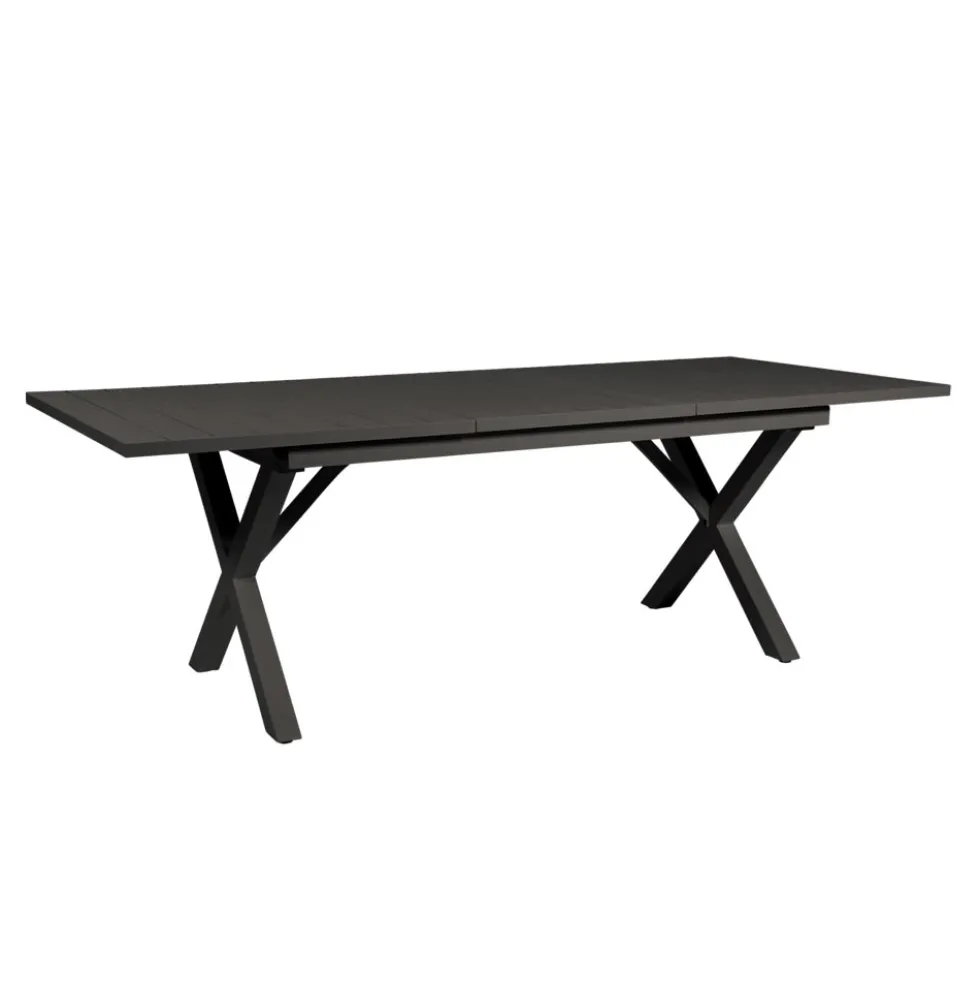 Hillmond matbord 160-220cm svart