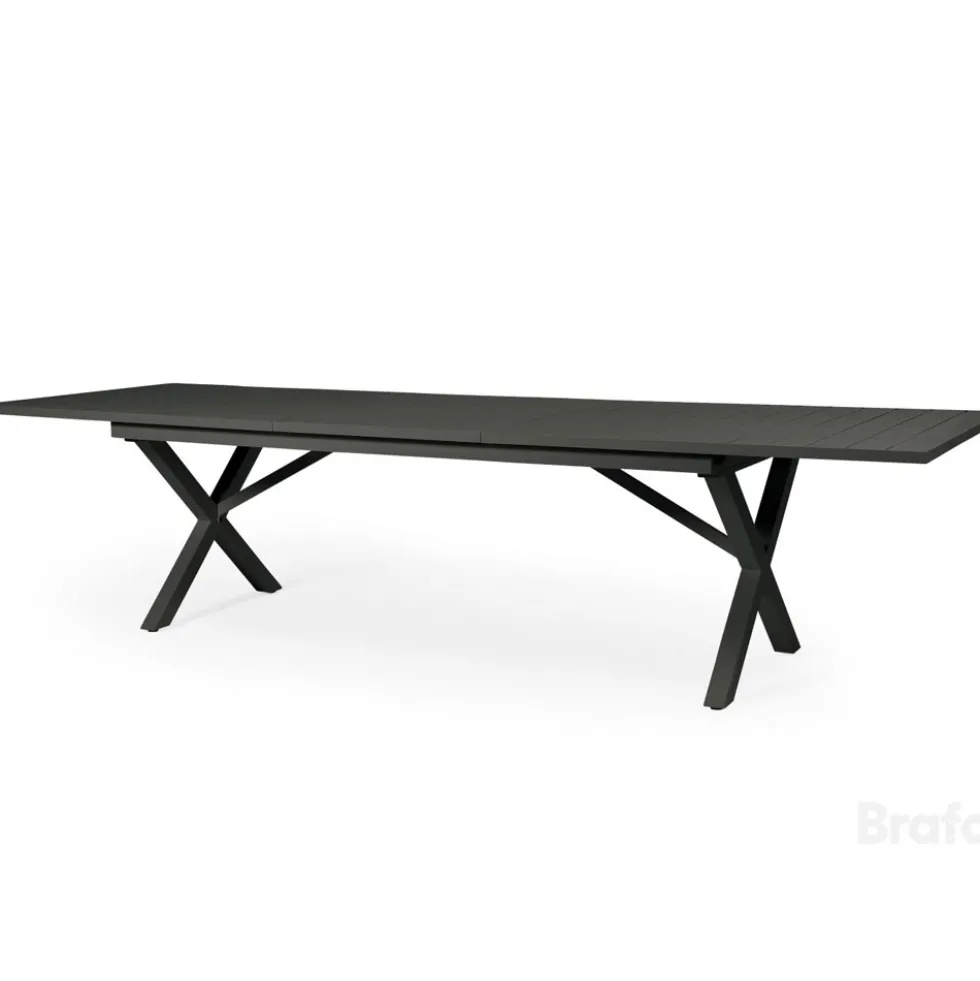 Hillmond matbord 240-310cm svart